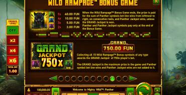 Mighty Wild: Panther: Bonus games