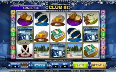 Millionaire’s Club III pokie NZ