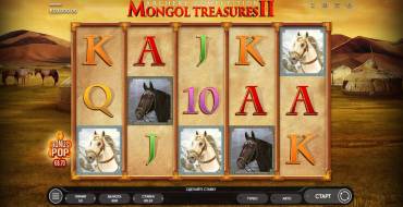 Mongol Treasures II: Archery Competition: Slot machine