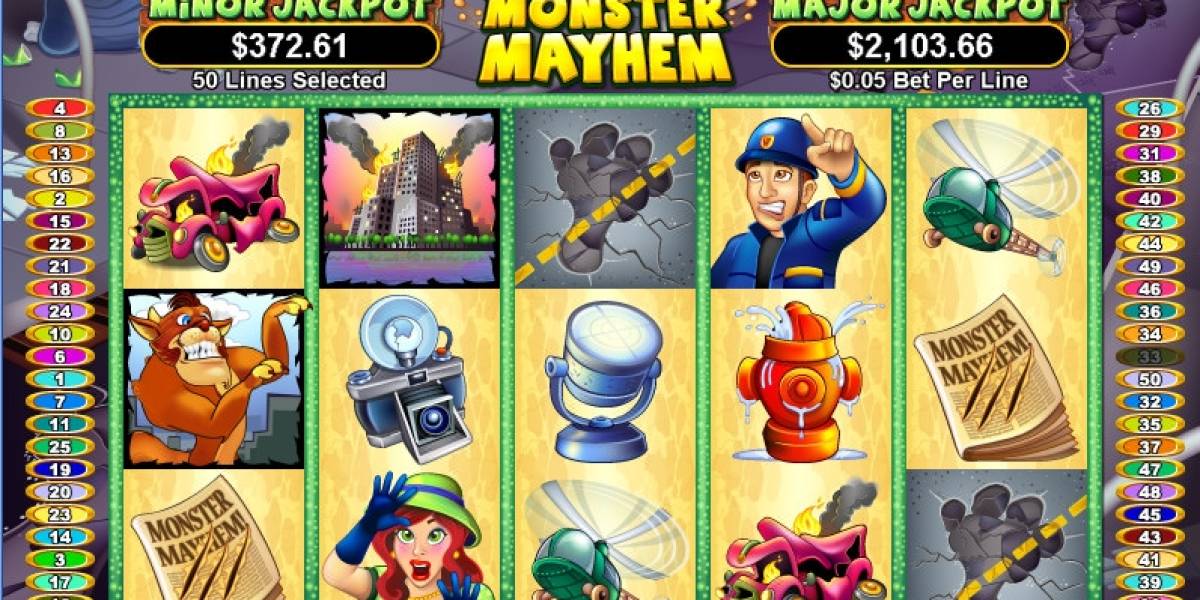 Monster Mayhem pokie NZ