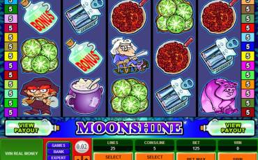 Moonshine pokie NZ