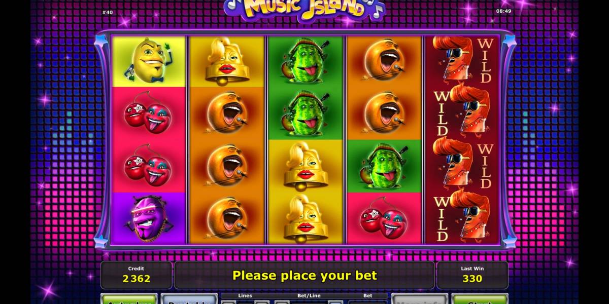 Music Island pokie NZ