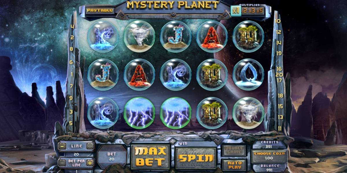 Mystery Planet pokie NZ