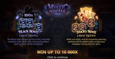 Mystic Spells: Unique features