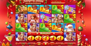 Naughty Santa: The main screen