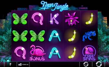 Neon Jungle pokie NZ