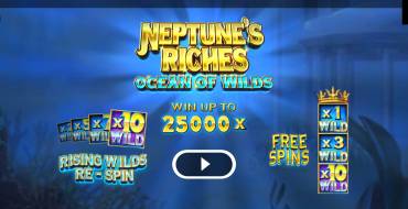 Neptune's Riches: Ocean of Wilds: Slot machine