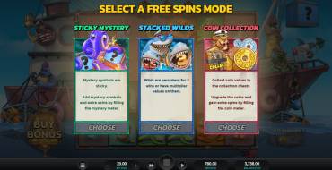 Net Gains: Free spins and/or respins