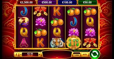 New Year Rising: Slot machine