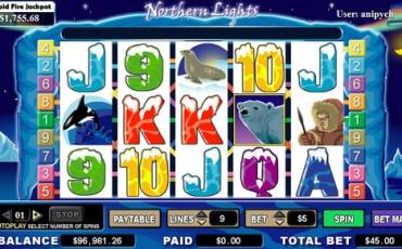 Northern Lights pokie NZ