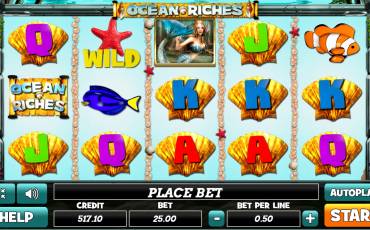 Ocean Riches pokie NZ