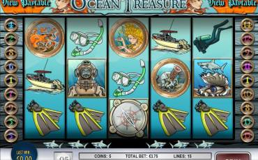 Ocean Treasure pokie NZ