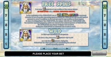 Olympus Glory: Free Spins