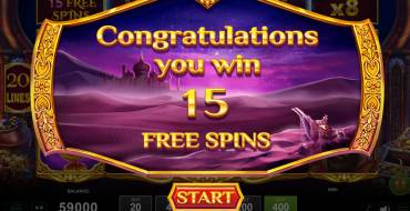 Orient Story Deluxe: Free spins and/or respins