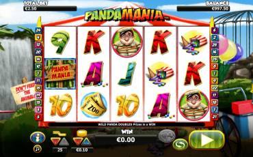 Panda Mania pokie NZ