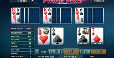 Pick’em Poker: Hands