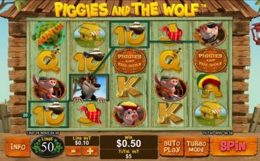 Piggies and the Wolf pokie NZ