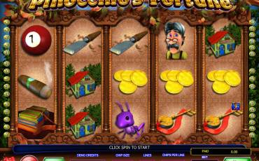 Pinocchio’s Fortune pokie NZ