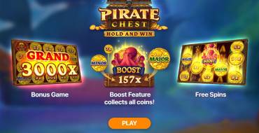 Pirate Chest: Hold and Win: Unique features