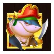 Wild symbol in Pirate Sharky pokie