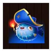 Fugu symbol in Pirate Sharky pokie