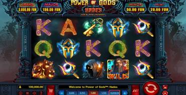 Power of Gods: Hades: Slot machine