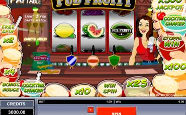 Pub Fruity pokie NZ