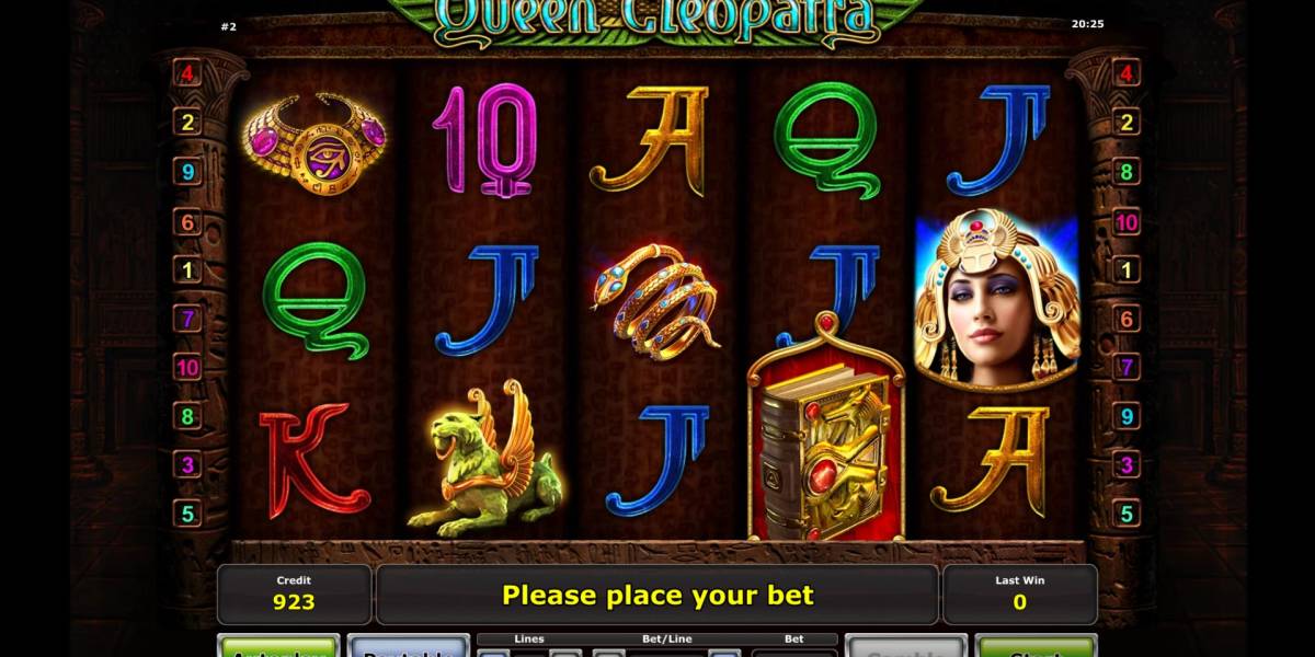 Queen Cleopatra pokie NZ