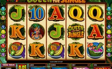 Queen of the Jungle pokie NZ