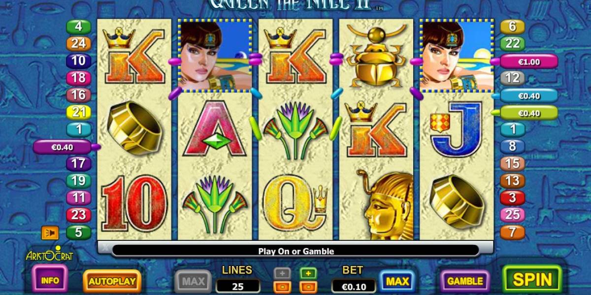 Queen of the Nile II pokie NZ