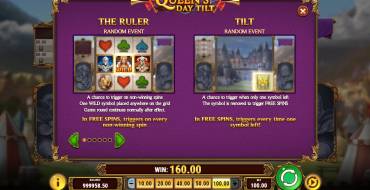 Queen’s Day Tilt: Bonuses