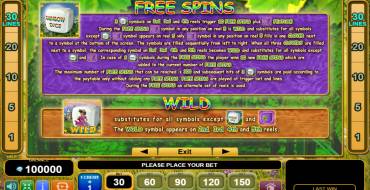 Rainbow Dice: Free spins and/or respins