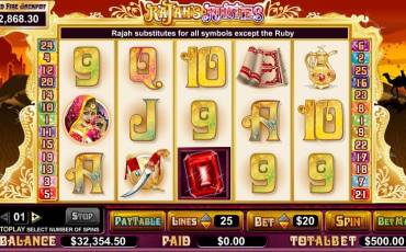 Rajah’s Rubies pokie NZ