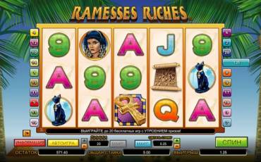 Ramesses Riches pokie NZ