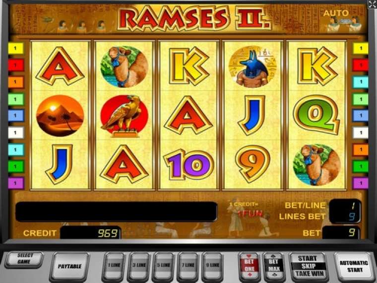 Play Ramses II pokie NZ
