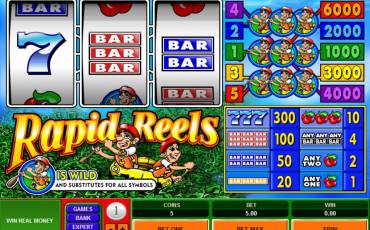 Rapid Reels pokie NZ