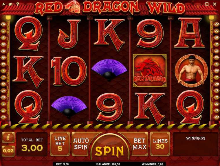 Play Red Dragon Wild pokie NZ