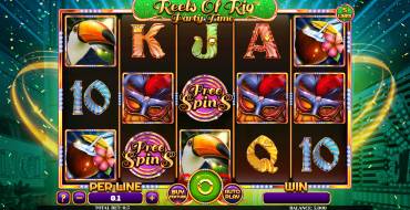 Reels Of Rio Party Time: Slot machine