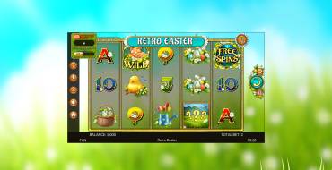 Retro Easter: Slot machine