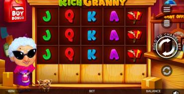 Rich Granny: Slot machine