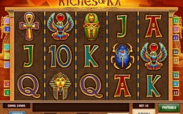 Riches of Ra pokie NZ