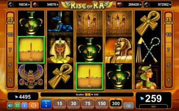 Rise of Ra pokie NZ