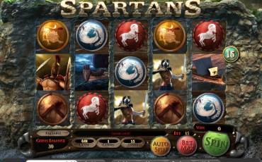 Rise of Spartans pokie NZ