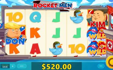 Rocket Men pokie NZ