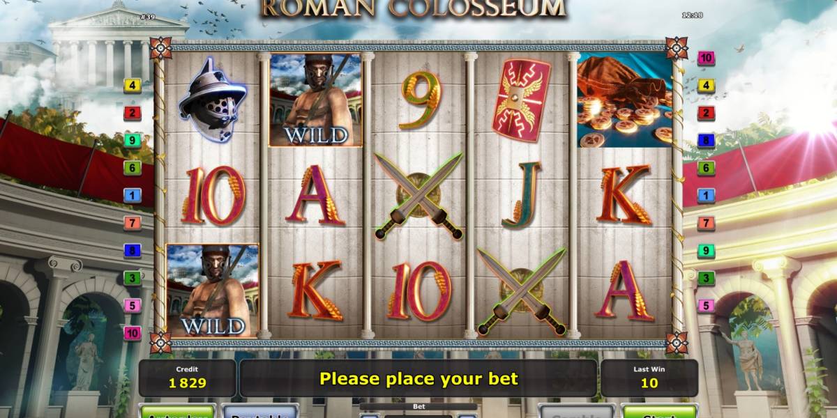 Roman Colosseum pokie NZ