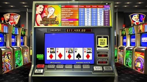 Royal Diamonds Video Poker online
