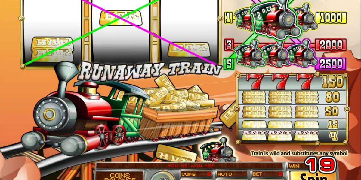 Runaway Train pokie NZ