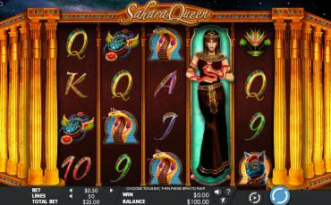 Sahara Queen pokie NZ