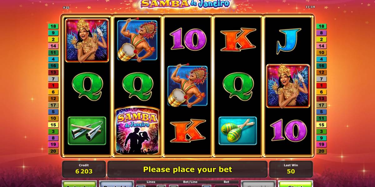 Samba de Janeiro pokie NZ