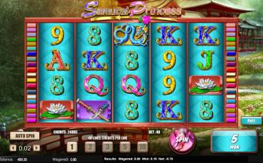 Samurai Princess pokie NZ